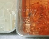 Foto langkah ke 1 dari resep CREAMY MILK MANGO 2 in1 tanpa susu evaporasi.