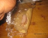 Foto del paso 5 de la receta: Empanadas de Yuca rellenas con bacon y queso