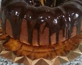 Foto del paso 5 de la receta Bizcocho de calabaza con cobertura de chocolate