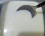 Hình bước làm 9 của món Panna Cotta Vải thiều và Mận