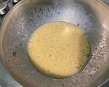 Une image de l'étape 7 de Flan de panais et courgettes à la crème et persil.