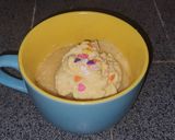 A picture of step 4 of Rich Funfetti Mug Cake Recipe.