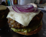 Foto del paso 13 de la receta: Hamburguesas de Arvejas y pencas de acelga de mi casa... 🤔🍔🍔🍔🤨😜!!!