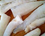 Foto del paso 1 de la receta Bacalao fresco con anguriñas