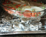Foto del paso 7 de la receta: Rosada con verduras al horno