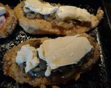 Foto del paso 4 de la receta: Milanesas de pollo fugazzeta