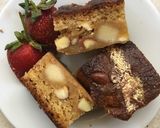 A picture of step 6 of Toasted Almond and Marzipan Blondies ❤️.