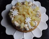 Une image de l'étape 5 de Palet Breton coco vanille à l'ananas et meringué.