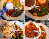 A picture of step 2 of Kung Pao Chicken/Chinese Chicken starter/Restaurant style.