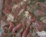 Beef teriyaki ala hokben langkah memasak 1 foto