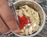 A picture of step 1 of Masala Pav 📌.