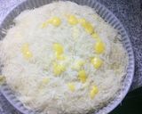 A picture of step 8 of Kunafa with Custard.