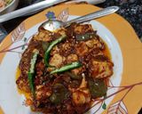 A picture of step 8 of पनीर चिल्ली (panner chilli recipe in hindi).