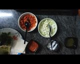 A picture of step 3 of Club tricolour veggie box.