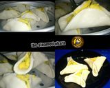 A picture of step 6 of Rice Fara or steamed Rice savoury gujiya.