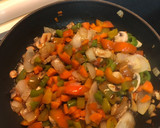 Foto del paso 1 de la receta: Verduras salteadas con bacon