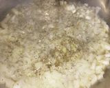 A picture of step 1 of Braised Cabbage and Potato.