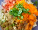 A picture of step 2 of Mango salsa.