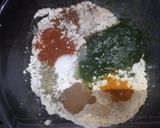 A picture of step 2 of Spinach Paratha.