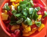Máltai lecsó (Kapunata) - vegán variáció recept fázis 2 fotója