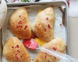 A picture of step 7 of Calzone with Custard Cream.