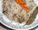 A picture of step 7 of Mutton yakhni pulao.