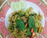 รูปขั้นตอนการทำที่ 5 ของ ข้าวผัดเครื่องแกงเนื้อ