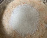 A picture of step 1 of Savoury waffles in silicon mould.