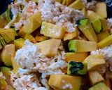 รูปขั้นตอนการทำที่ 3 ของ ฟักทองผัดไข่