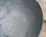 A picture of step 3 of Banana + coconut cheat ice cream.