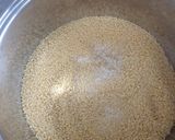 A picture of step 1 of Easy couscous with refreshing cucumber salat.