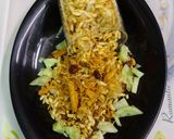 A picture of step 4 of Jhaal muri  (kolkata style street food with spicy puffed rice  ).