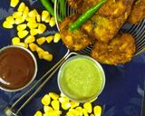A picture of step 7 of Corn kebabs.