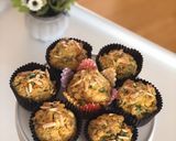 Foto langkah ke 5 dari resep Butternut squash, feta and spinach muffin (savoury).