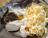 Foto del paso 1 de la receta: CREMOSINO De Zaatar y Mozzarella...!😋