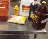 A picture of step 1 of BBQ Sauce.
