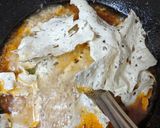 A picture of step 7 of Papad ki sabzi.