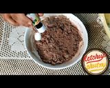 A picture of step 4 of Chocolate cookies.