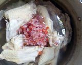 A picture of step 3 of Chicken soup.