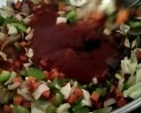 A picture of step 6 of Paneer Chilli(gravy).