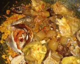 A picture of step 4 of Egusi soup.