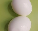 Foto langkah ke 1 dari resep Egg Mentai Rice.