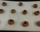 A picture of step 10 of Chocolate Shrtbread Cookies Filled with Caramel Buttercream.