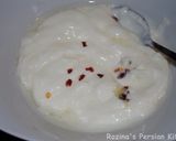 A picture of step 6 of Manti (Persian dumpling).