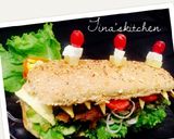 A picture of step 5 of Healthy subwich of the day.