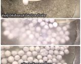 รูปขั้นตอนการทำที่ 3 ของ บัวลอยอัญชัน ลูกตาล