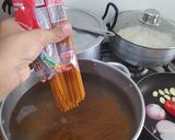 Foto del paso 1 de la receta: Pastas rancheras / Espaguetis rancheros 🍝