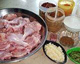 A picture of step 1 of Chicken Roast😋.