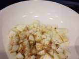 2 da opción de budín integral con manzanas 🍏y caramelo 😍