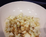 Foto del paso 3 de la receta: 2 da opción de budín integral con manzanas 🍏y caramelo 😍